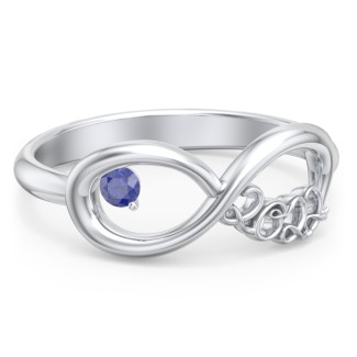 2022 Infinity Ring with Birthstone